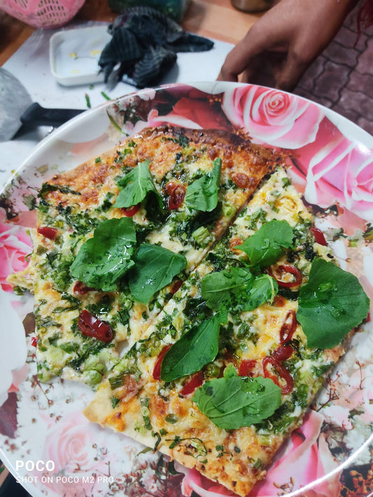 basil chilli tost